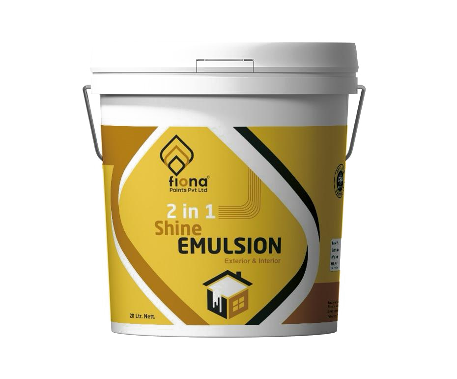 Fiona Fiona 2 in 1 Shine Emulsion paint pack from Fiona Paints